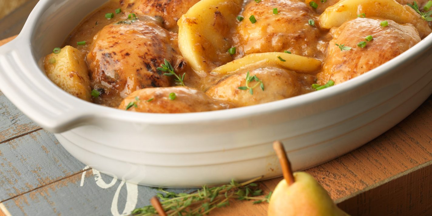 Frango com peras – USA Pears (1)