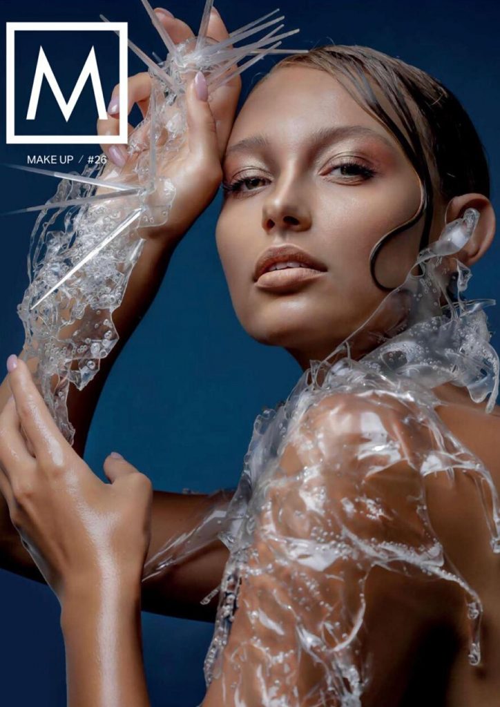Capa da Revista HM com Vegana, "a marca do novo mundo"