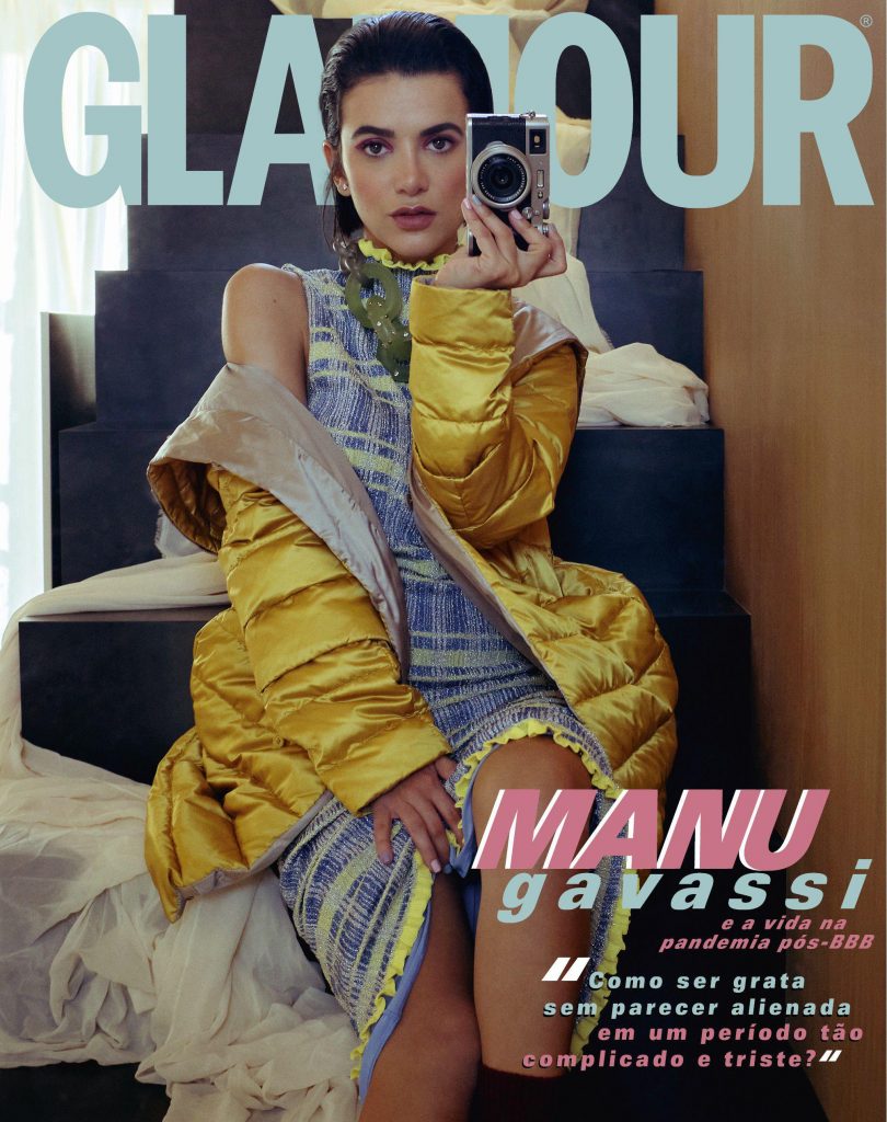 Capa da edição de julho da revista Glamour Brasil.