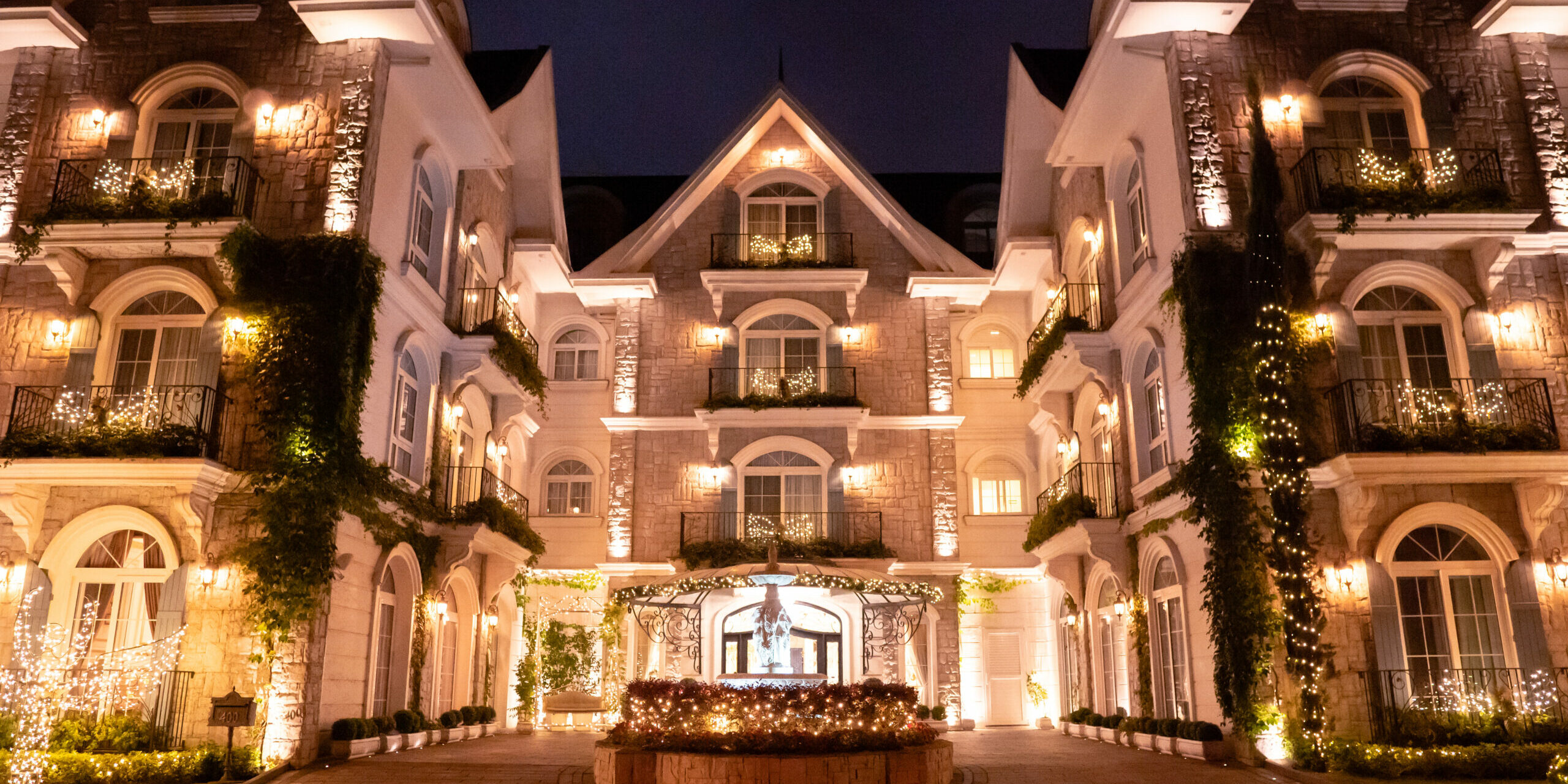 Colline de France – fachada noturna Colline de France