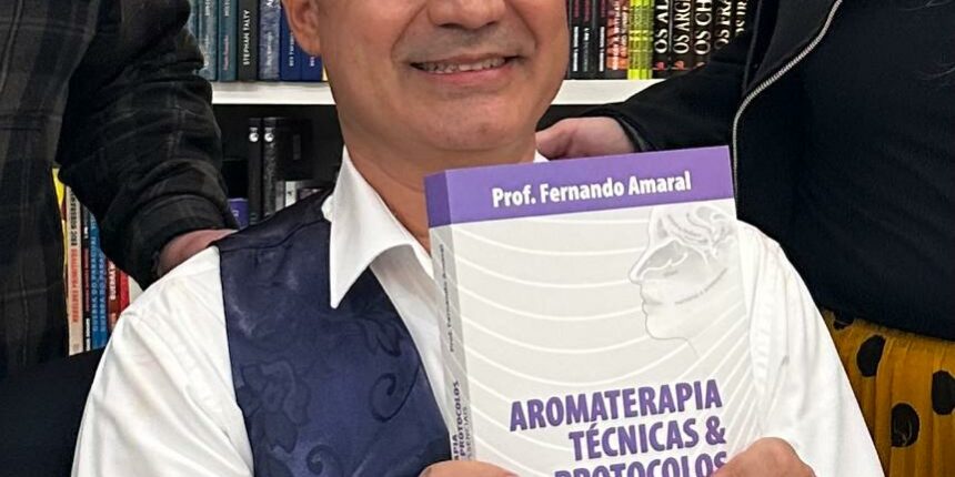 Aromaterapia: Fernando Amaral lança novo livro